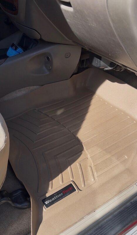 Clean car floorboard after an Extreme Full Detail by Detail Guyz